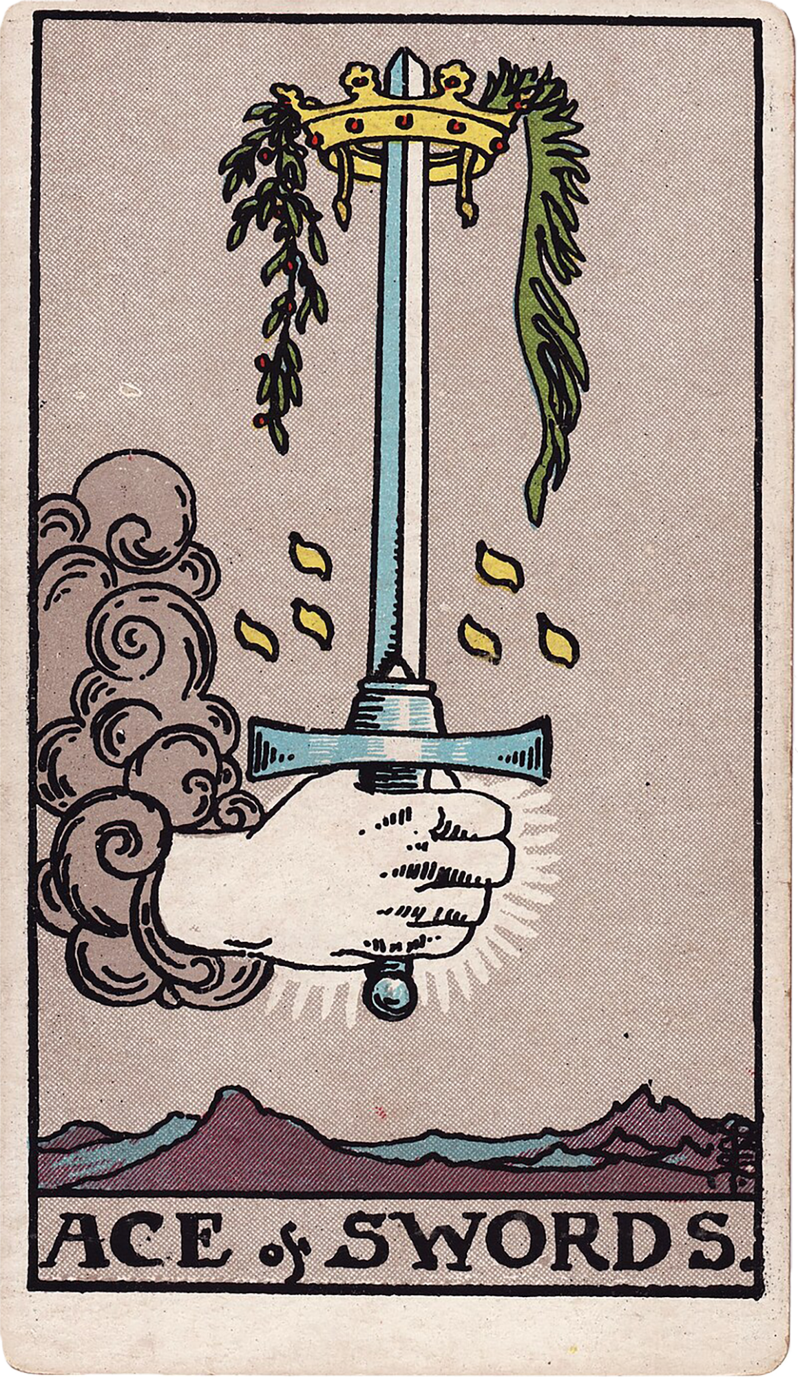 Ace of Swords Tarot card